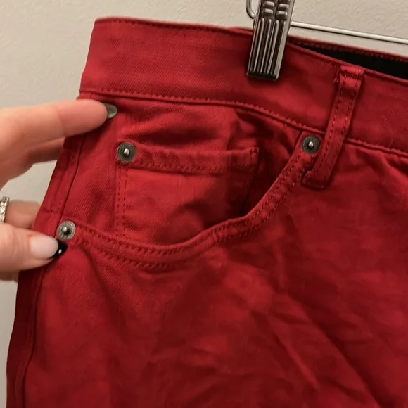 Torrid Women's Red Skinny Jeans - Picture 4 of 13